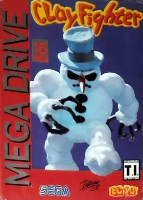 Clay Fighter (Europe) box cover front